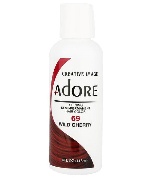creative image Adore Shining Semi Permanent Hair Color Wild Cherry
