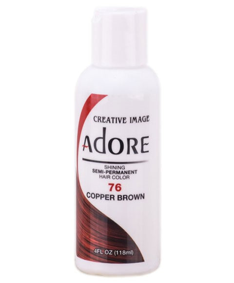 creative image Adore Shining Semi Permanent Hair Color Copper Brown