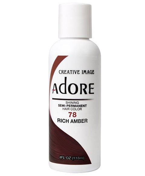 creative image Adore Shining Semi Permanent Hair Color Rich Amber