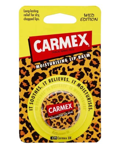 Carma Laboratories Carmex Moisturising Lip Balm Pot Wild Edition
