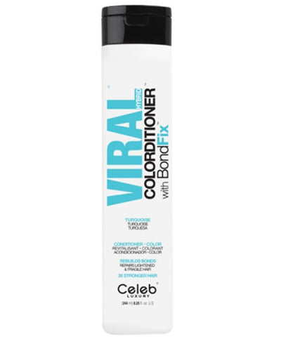 Celeb Luxury Viral Hybrid Turquoise Colorditioner With Bondfix Conditioner 244ml