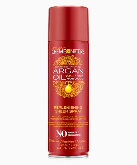 creme of nature Replenishing Argan Oil Sheen Spray
