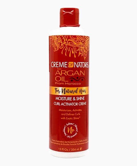 creme of nature Argan Oil Moisture And Shine Curl Activator Creme