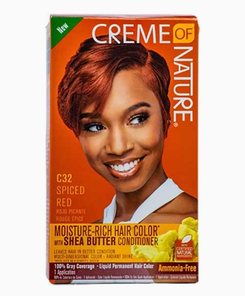 creme of nature Moisture Rich Hair Color With Shea Butter Conditioner