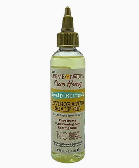 creme of nature Pure Honey Scalp Refresh Invigorating Scalp Oil