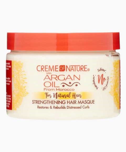 creme of nature Argan Oil Moisturizing Strengthening Hair Masque