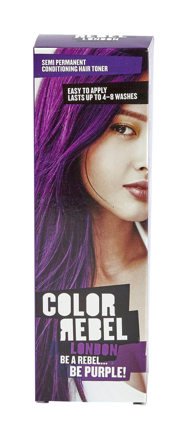 Color Rebel London Be Purple Conditioning Hair Toner 100ml