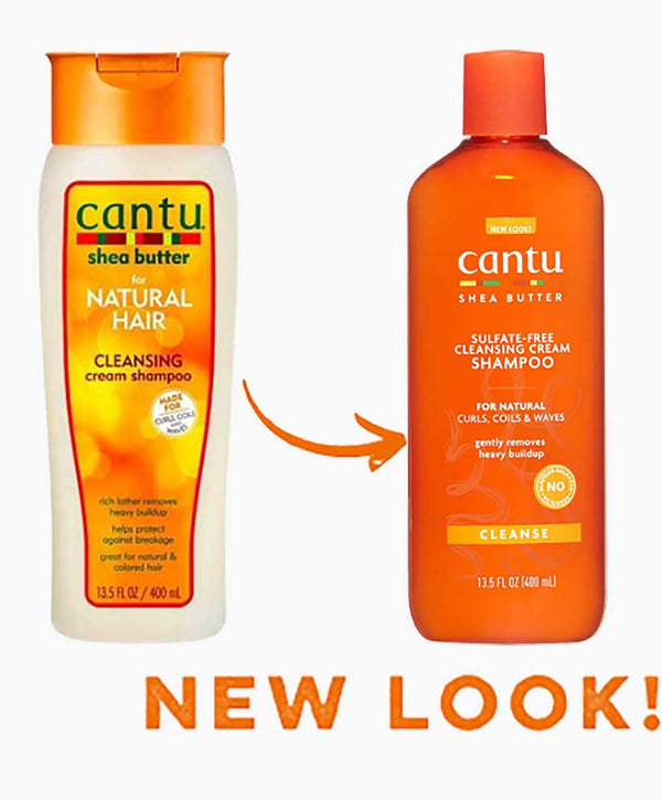 Cantu Shea Butter Cleansing Cream Shampoo 89ml / 400ml - Afro Hair Boutique