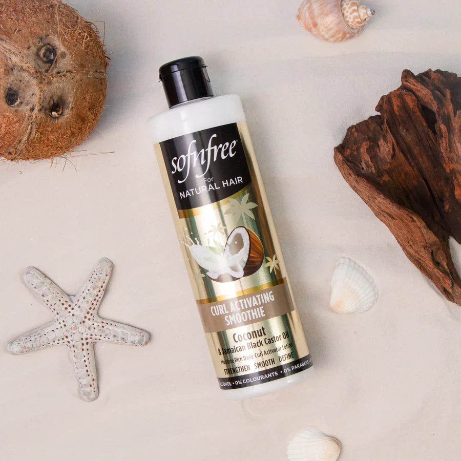 Sofnfree Curl Activating Smoothie With Coconut & Jamaican Black Castor Oil 350ml