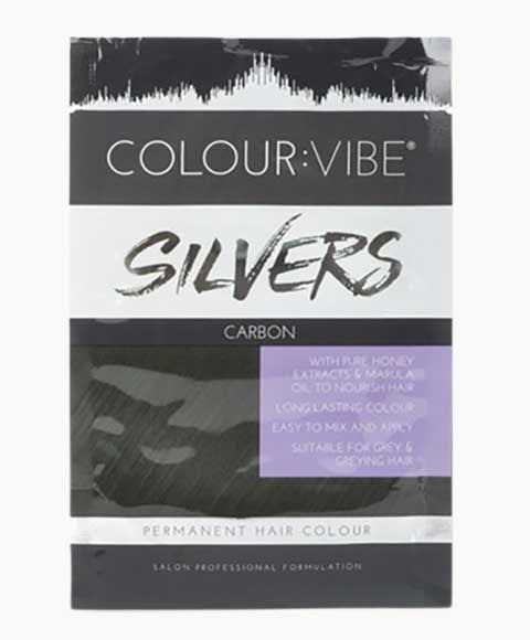 Colour Vibe Silvers Permanent Hair Colour Carbon