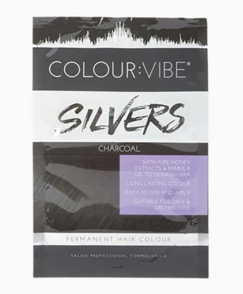 Colour Vibe Silvers Permanent Hair Colour Charcoal