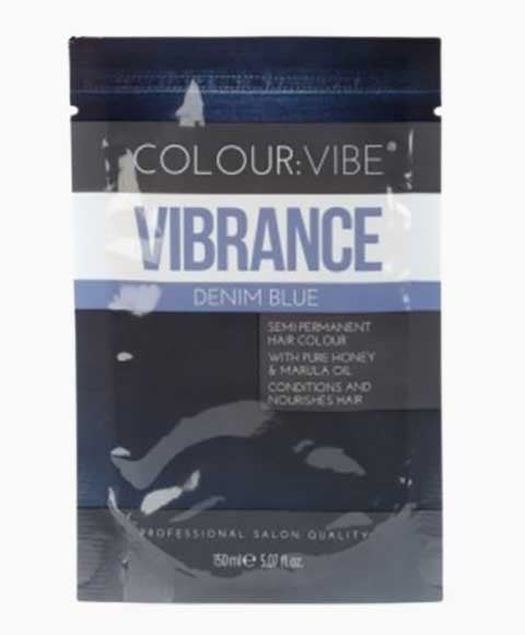 Colour Vibe Vibrance Semi Permanent Hair Colour Denim Blue