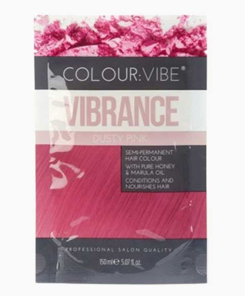 Colour Vibe Vibrance Semi Permanent Hair Colour Dusty Pink