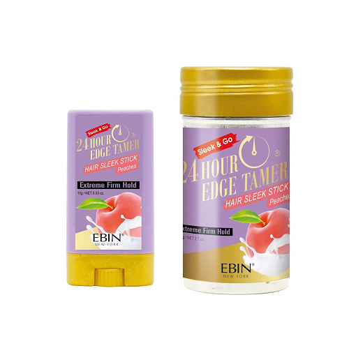 EBIN Newyork 24 Hour Edge Tamer Peaches Hair Sleek Stick 15g / 75g