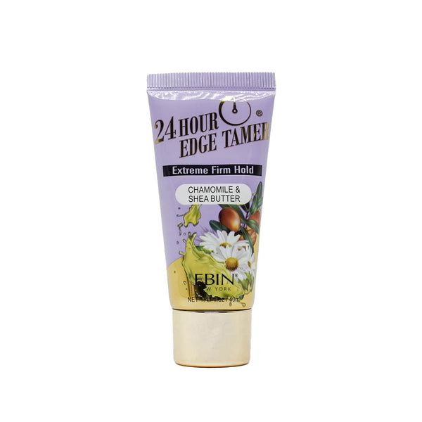 EBIN 24 Hour Edge Tamer Chamomile And Shea Butter Extreme Firm Hold 40ml - Afro Hair Boutique