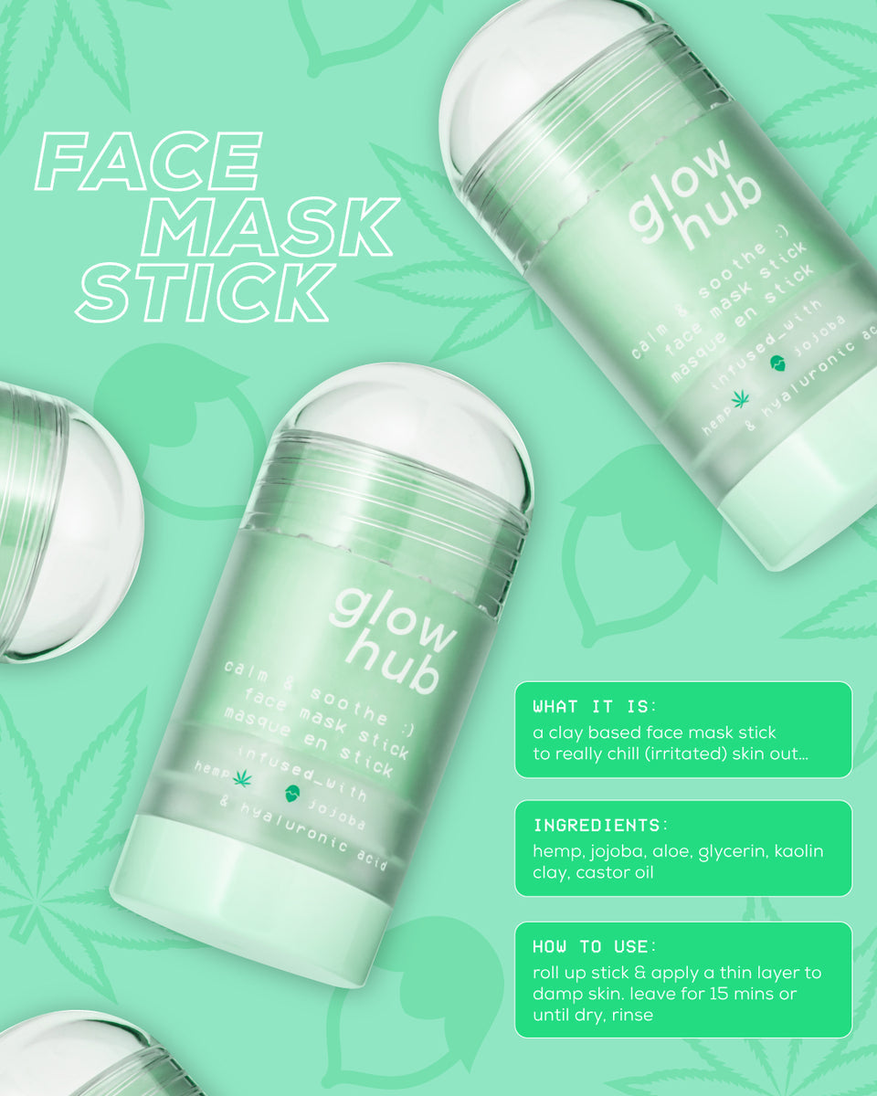 Glow Hub Calm And Soothe Face Mask Stick 35g