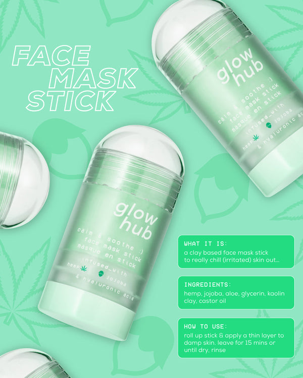 Glow Hub Calm And Soothe Face Mask Stick 35g
