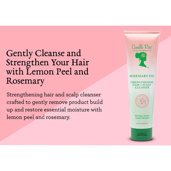 Camille Rose Naturals Rosemary Oil Strengthening Hair And Scalp Cleanser