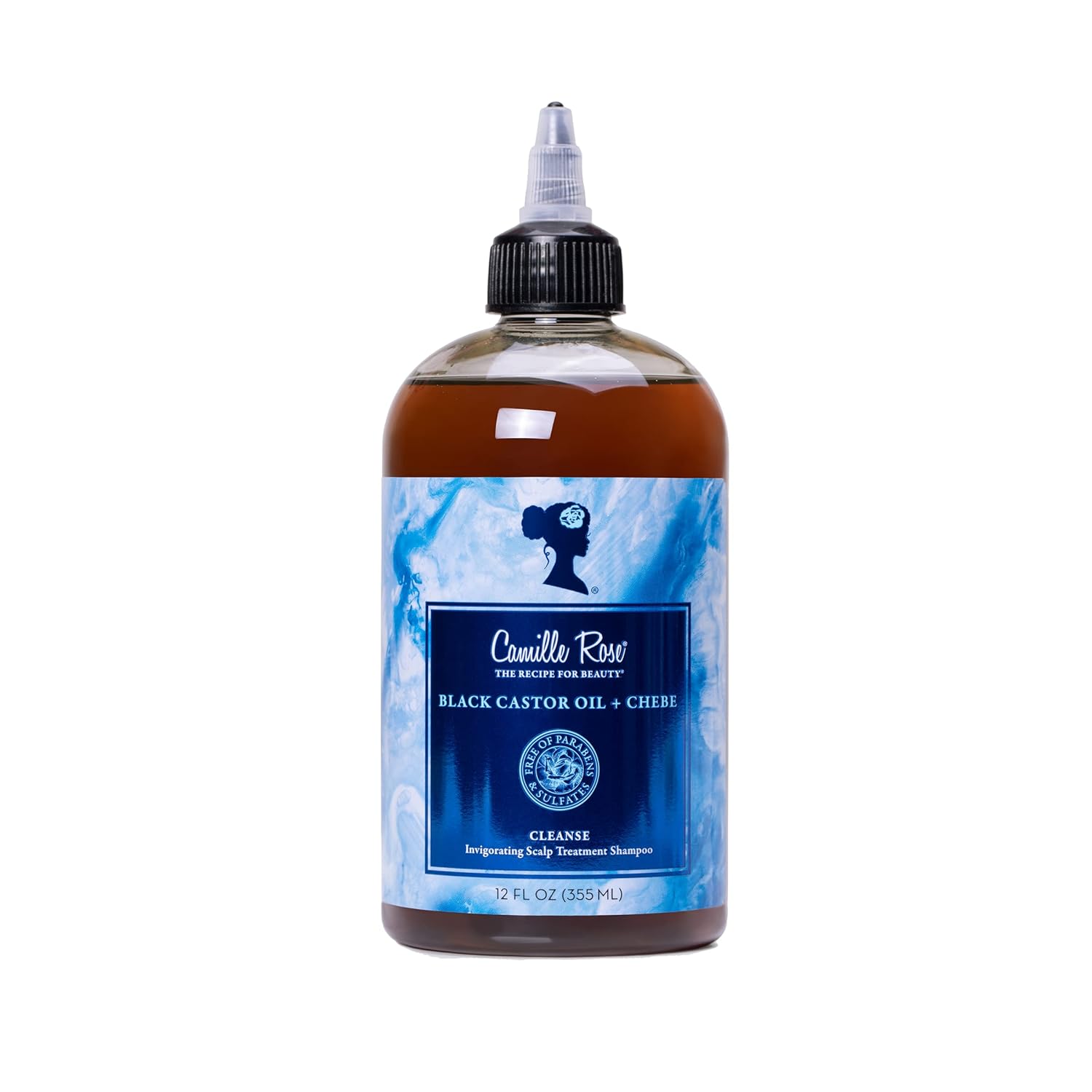 Camille Rose Naturals Black Castor Oil Plus Chebe Cleanse Shampoo 355ml