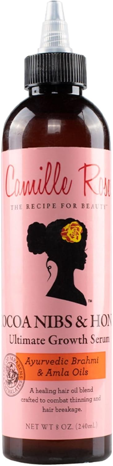 Camille Rose Naturals Cocoa Nibs And Honey Ultimate Strength Serum 240ml - Afro Hair Boutique