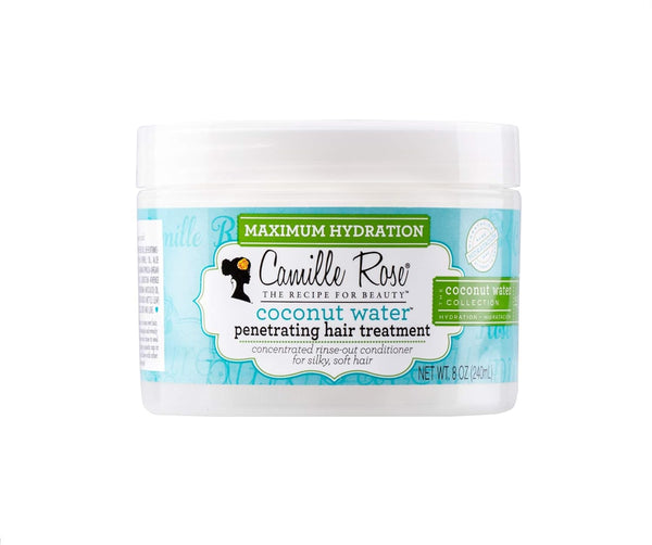 Camille Rose Naturals Penetrating Coconut Water Hair Treatment 240ml - Afro Hair Boutique