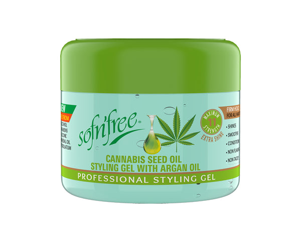 Sof N Free Cannabis Seed Oil Styling Gel 250ml
