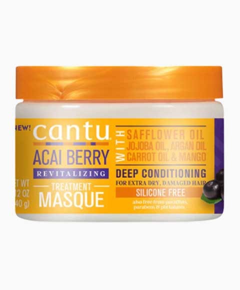 cantu hair products Cantu Acai Berry Revitalizing Treatment Masque