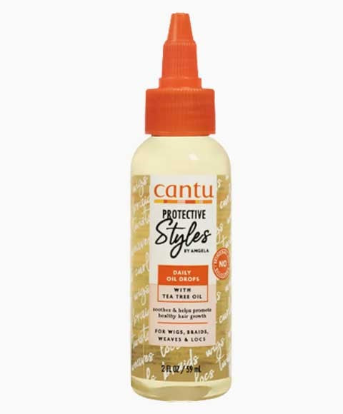 cantu hair products Cantu Protective Styles Daily Drops With Tea Tree Oil