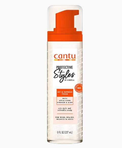 cantu hair products Cantu Protective Styles Set And Refresh Foam