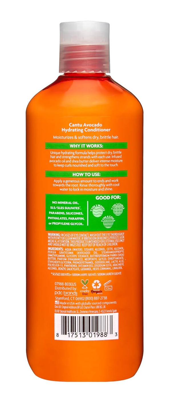 Cantu Avocado Hydrating Conditioner 400ml - Afro Hair Boutique