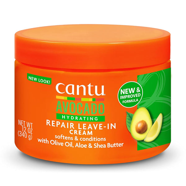 Cantu Avocado Hydrating Repair Leave In Cream 340g - Afro Hair Boutique