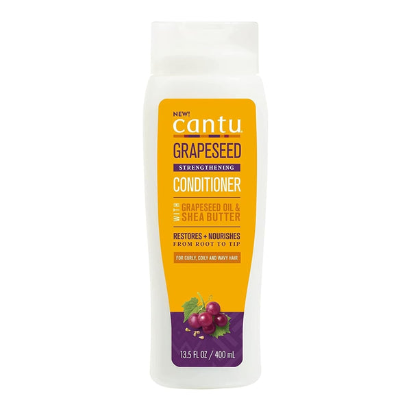 Cantu Beauty Grapeseed Strengthening Conditioner Silicone Free 400ml - Afro Hair Boutique