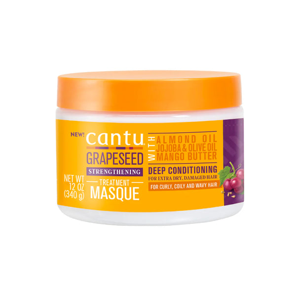 Cantu Grapeseed Strengthening Treatment Masque 340g - Afro Hair Boutique