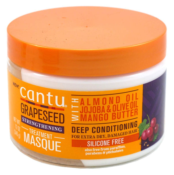 Cantu Grapeseed Strengthening Treatment Masque 340g - Afro Hair Boutique