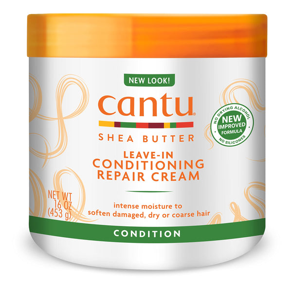 Cantu Shea Butter Leave In Conditioning Repair Cream 453g - Afro Hair Boutique