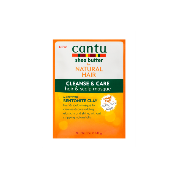 Cantu Natural Hair Clarify And Renew Hair Scalp Masque 42g - Afro Hair Boutique