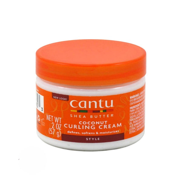 Cantu Shea Butter Coconut Curling Cream For Natural Curl & Coils 57g