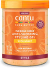 Cantu Shea Butter Flexible Hold Anti Shedding Styling Gel 524g