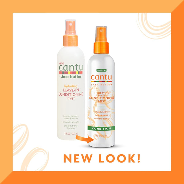 Cantu Shea Butter Hydrating Leave In Conditioning Mist 237ml - Afro Hair Boutique