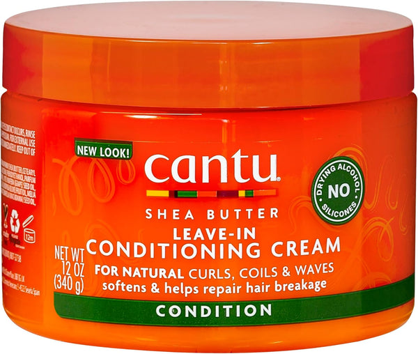 Cantu Shea Butter Leave In Conditioning Cream 340g - Afro Hair Boutique