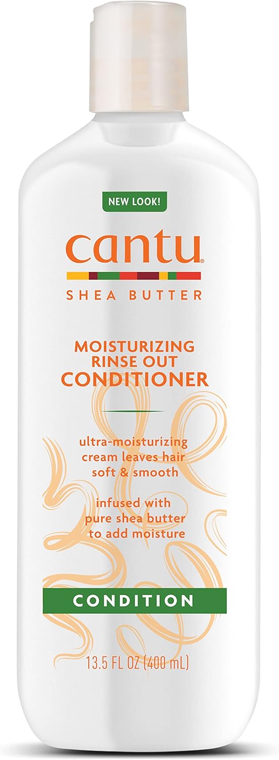 Cantu Shea Butter Moisturizing Rinse Out Conditioner 400ml - Afro Hair Boutique