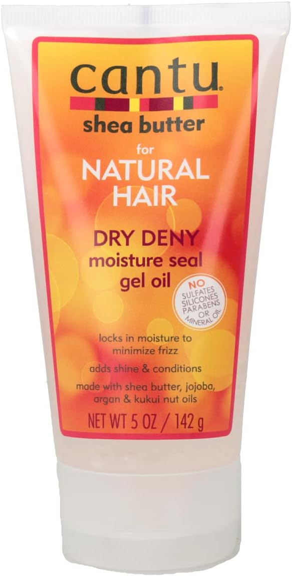Cantu Shea Butter Natural Hair Dry Deny Moisture Seal Gel Oil 142g - Afro Hair Boutique