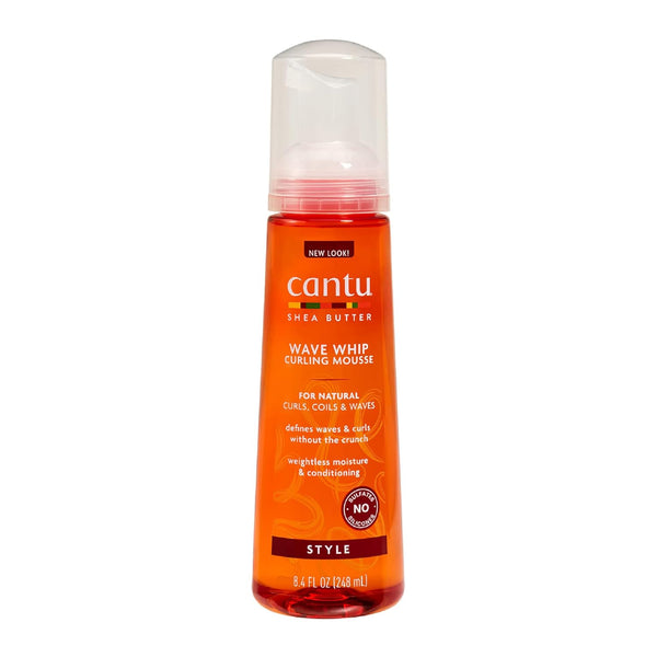 Cantu Shea Butter Natural Hair Wave Whip Curling Mousse 248ml - Afro Hair Boutique
