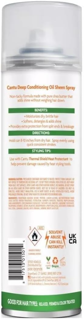 Cantu Shea Butter Oil Sheen Spray 270g - Afro Hair Boutique