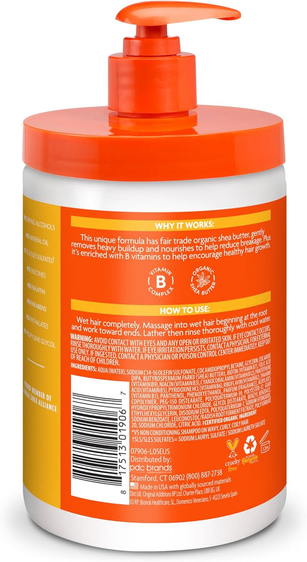 Cantu Shea Butter Sulfate Free Cleansing Cream Shampoo 709g - Afro Hair Boutique