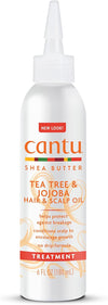 Cantu Shea Butter Tea Tree And Jojoba Hair And Scalp Oil 180ml