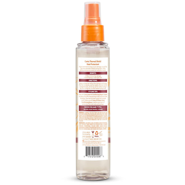 Cantu Shea Butter Thermal Shield Heat Protectant 151ml - Afro Hair Boutique