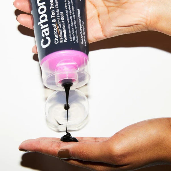 Carbon Theory  Charcoal And Tea Tree Oil Breakout Control Facial Cleansing Wash