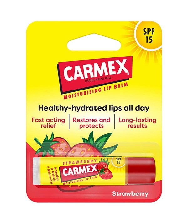 Carma Laboratories Carmex - Moisturising Lip Balm Stick Strawberry