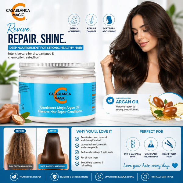 Casablanca Magic Argan Oil Intense Hair Repair Conditioner 450ml